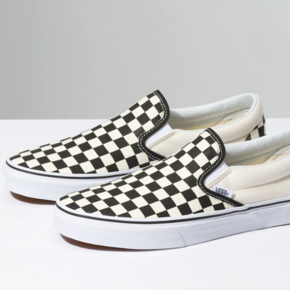 Vans Checkered Slip Ons - VANS CHECKERBOARD SLIP-ON SHOE